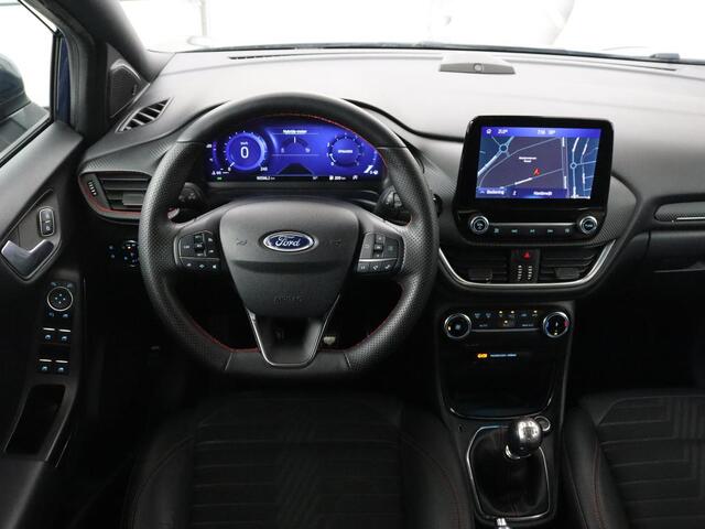 Ford PUMA 1.0 EcoBoost Hybrid ST-Line X | Carplay | Half leder | B&O Sound | Navigatie | Climate control | Full LED | Cruise control | Parkeerhulp | 18'' | Digital Cockpit | Bluetooth | Keyless Start