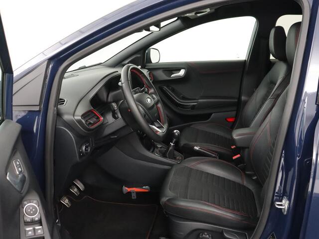 Ford PUMA 1.0 EcoBoost Hybrid ST-Line X | Carplay | Half leder | B&O Sound | Navigatie | Climate control | Full LED | Cruise control | Parkeerhulp | 18'' | Digital Cockpit | Bluetooth | Keyless Start
