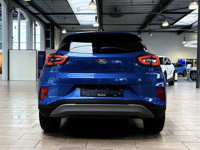 Ford PUMA EcoBoost Hybrid 125pk Titanium | Elek. achterklep | Winterpack | Matrix Led | Adapt. Cruise | Dodehoek detectie | 360 Camera | Fabr. Gar. t/m 01-2029
