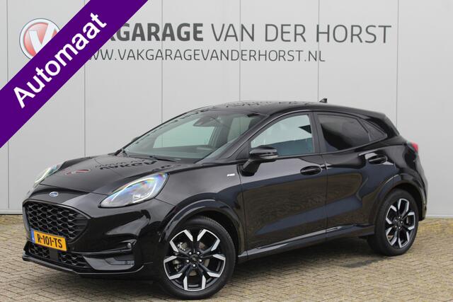 Ford PUMA 1.0 EcoBoost Hybrid ST-Line X AUTOMAAT! Erg nette en goed onderhouden Ford Puma ! airco, navigatie, telefoonvoorb., cruise control, lane assist, B&O soundsystem, LED verlichting, camera, parkeersensoren v+a etc.