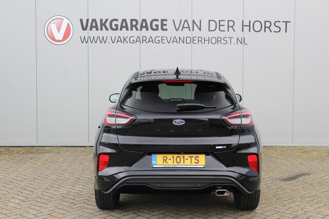 Ford PUMA 1.0 EcoBoost Hybrid ST-Line X AUTOMAAT! Erg nette en goed onderhouden Ford Puma ! airco, navigatie, telefoonvoorb., cruise control, lane assist, B&O soundsystem, LED verlichting, camera, parkeersensoren v+a etc.