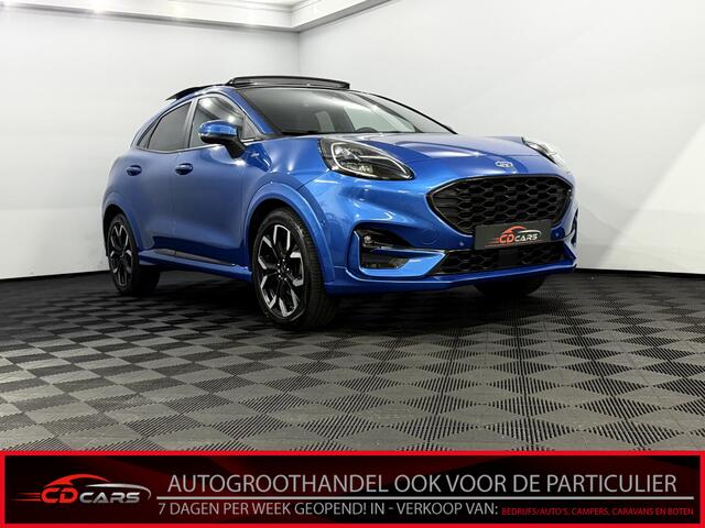 Ford PUMA 1.0 EcoBoost Hybrid ST-Line X First Edition Panoramadak, Camera, Winterpakket, Keyless start, Virtual desk, Navi, Cruise control, Half leder