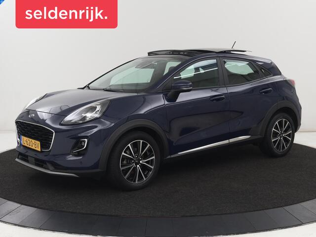 Ford PUMA 1.0 EcoBoost Hybrid Titanium | Panoramadak | Stoelverwarming | Adaptive cruise | Camera | Carplay | Full LED | Stuurverwarming | Side Assist | Navigatie | Parkeerhulp | Climate control