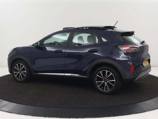 Ford PUMA 1.0 EcoBoost Hybrid Titanium | Panoramadak | Stoelverwarming | Adaptive cruise | Camera | Carplay | Full LED | Stuurverwarming | Side Assist | Navigatie | Parkeerhulp | Climate control