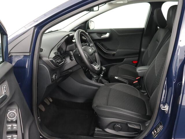 Ford PUMA 1.0 EcoBoost Hybrid Titanium | Panoramadak | Stoelverwarming | Adaptive cruise | Camera | Carplay | Full LED | Stuurverwarming | Side Assist | Navigatie | Parkeerhulp | Climate control