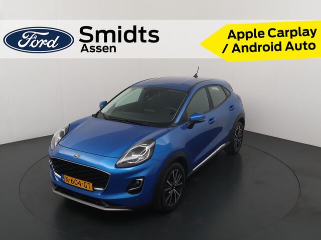 Ford PUMA EcoBoost Hybrid 125pk Titanium | 100% dealer onderhouden | Cruise | Camera | Airco | Android auto | Apple carplay