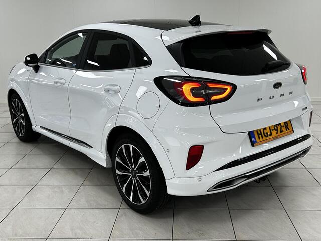 Ford PUMA 1.0 EcoBoost Hybrid ST-Line Vignale ELEKTRISCH PANORAMADAK | AFNEEMBARE TREKHAAK | LEDEREN BEKLEDING | COMPLETE AUTO!