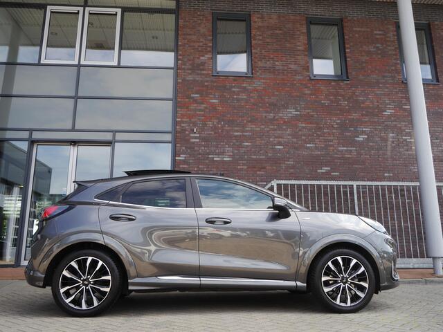 Ford PUMA 1.0 EcoBoost Hybrid ST-Line X | Panorama dak | Lederen bekleding | All Season | Stoel en stuurverwarming | Climate control | Led koplampen | Navigatie