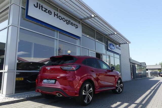 Ford PUMA 1.0 EcoBoost Hybrid ST-Line X PANO, WINTER PACK, ADAPT. CRUISE, CLIMA, NAVI, CAMERA, PDC V&A, APPLE CARPLAY/ANDROID AUTO, BLIS, KEYLESS, B&O, ELEKT. ACHTERKLEP, 33.059KM