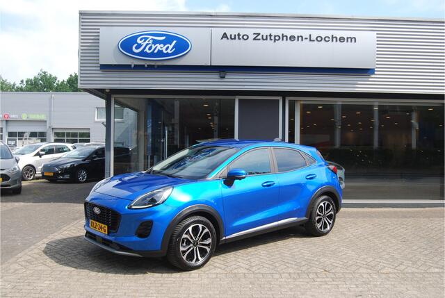 Ford PUMA 1.0 EcoBoost Hybrid 155PK Titanium Automaat CAMERA V+A| ADAPTIEF CRUISE | WINTERPACK | BLIS/DODEHOEK SENSOR | All Season
