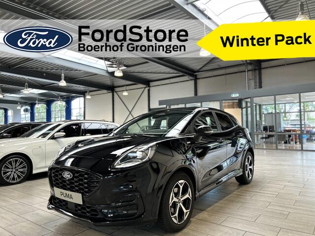 Ford PUMA EcoBoost Hybrid 125pk ST-Line | Winterpack | Cruise control | Climate control | SYNC 4 | All-season banden |