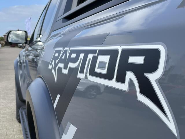 Ford RANGER 3.0 EcoBoost Raptor 288pk V6 Automaat Rijklaar! | Conquer Grey Metallic | Raptor Pack Nieuw Model | SYNC4 | 2.500kg Trekgewicht | Matrix LED Koplampen | Prijs incl. ombouwkosten Grijs Kenteken