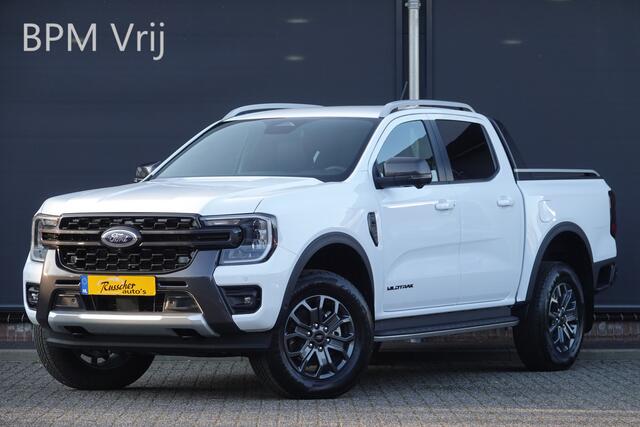 Ford RANGER Wildtrak 3.0 V6 240Pk Aut. | Double Cab | 2-persoons | 3.500Kg trekgewicht | Grijs kenteken | Frozen White