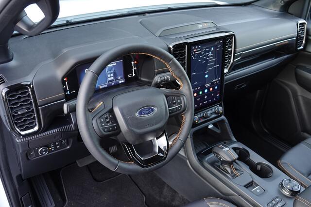 Ford RANGER Wildtrak 3.0 V6 240Pk Aut. | Double Cab | 2-persoons | 3.500Kg trekgewicht | Grijs kenteken | Frozen White