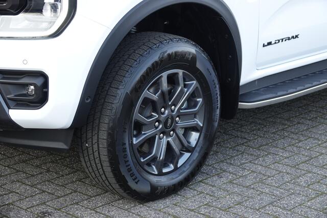 Ford RANGER Wildtrak 3.0 V6 240Pk Aut. | Double Cab | 2-persoons | 3.500Kg trekgewicht | Grijs kenteken | Frozen White