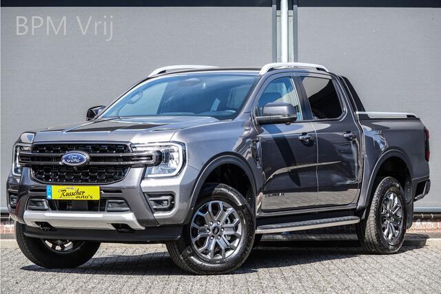 Ford RANGER Wildtrak 3.0 V6 240Pk Aut. | Double Cab | 2-persoons | 3.500Kg trekgewicht | Grijs kenteken | Carbonized Grey