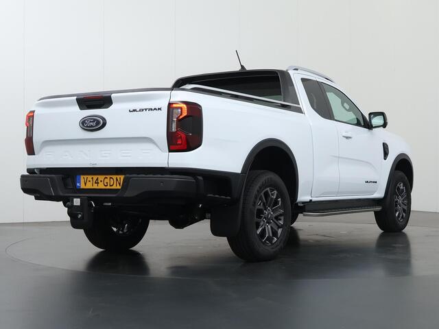Ford RANGER 2.0 Super Cab EcoBlue Wildtrak | AUT. | CRUISE CONTROL | 2-ZITS | 360 GRADEN CAMERA | CLIMATE CONTROL | APPLE CARPLAY / ANDROID AUTO | STOEL / STUURVERWARMING | 3500 KG TREKHAAK