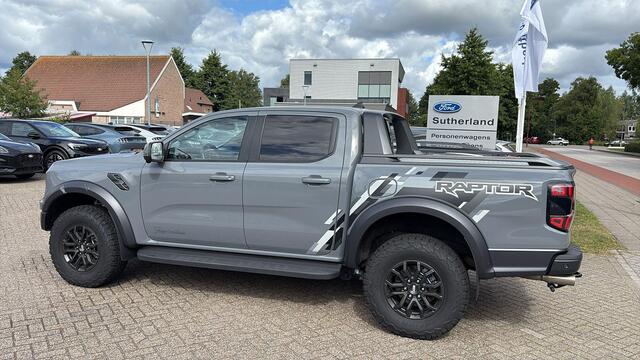 Ford RANGER 3.0 Double Cab EcoBoost Raptor | SCI | Rollertop Elektrisch | Raptor Pack | Sticker Pack | Trekhaak afneembaar