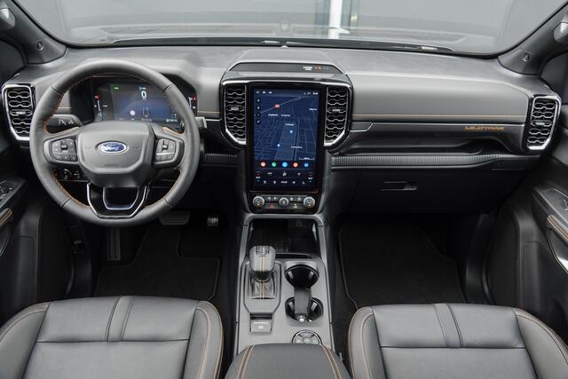 Ford RANGER Wildtrak 2.3PHEV 280Pk Aut. | Plug In Hybride | Double Cab | 5-Persoons | 3.500Kg trekgewicht | Trekhaak | Elek. Rollertop | 18'' | Carbonized Grey