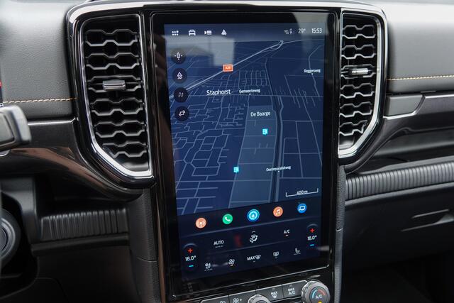 Ford RANGER Wildtrak 2.3PHEV 280Pk Aut. | Plug In Hybride | Double Cab | 5-Persoons | 3.500Kg trekgewicht | Trekhaak | Elek. Rollertop | 18'' | Carbonized Grey