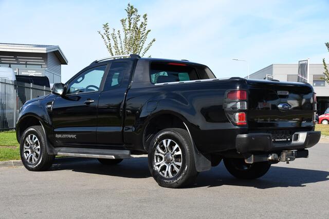 Ford RANGER 3.2 TDCi Wildtrak Supercab Camera, Adaptieve Cruise, 3500kg Trekhaak, Carplay, Automaat, 4x4, Multimedia, Uniek!