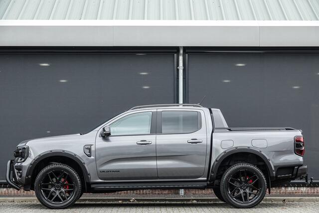 Ford RANGER Wildtrak 2.3PHEV 280Pk Aut. | Plug In Hybride | Double Cab | 5-Persoons | Bullbar | Wielkastverbreders | Trekhaak | Elek. Rollertop | 22''