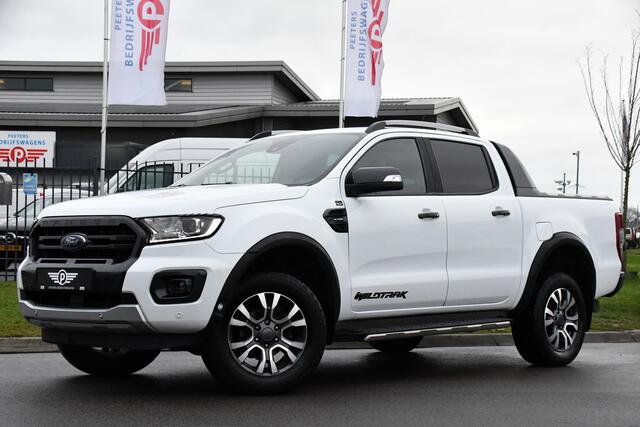 Ford RANGER 2.0 EcoBlue Wildtrak Supercab Adaptieve Cruise, Camera, Carplay, 3500kg Trekhaak, 213pk, Automaat Multimedia, Stoelverwarming, Leder, uniek!