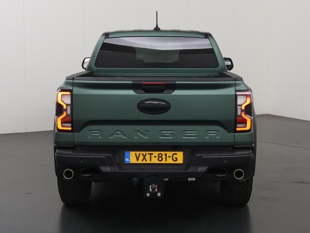 Ford RANGER 3.0 Ecoboost | Aut. | Double Cab | Raptor | 2-zits | WRAP DARK GREEN MET. | LEDEREN BEKLKEDING | RAPTOR | 360° CAMERA | TREKHAAK | ADAPTIVE CRUISE CONTROL | APPLE CARPLAY | LED KOPLAMPEN |