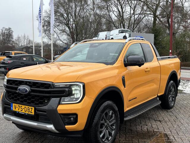 Ford RANGER 2.0 Super Cab EcoBlue Wildtrak | SCI | 204pk | 3500 kg Trekgewicht | Trekhaak | Stoel & Stuurverwarming | CarPlay/Android Auto
