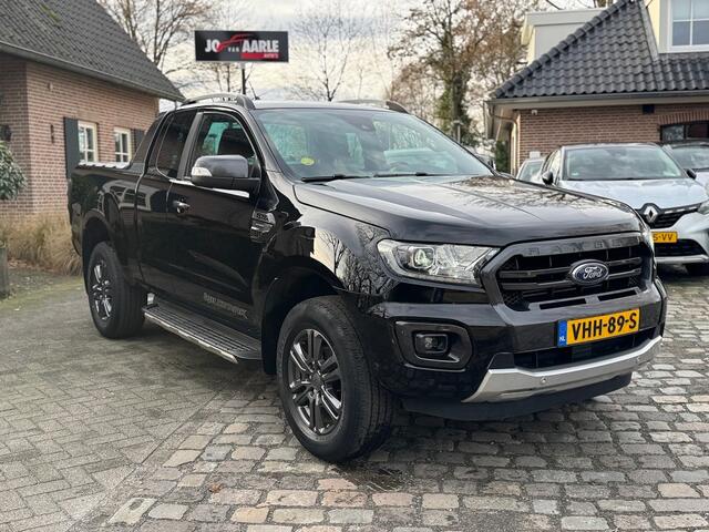 Ford RANGER 2.0 214pk autom AWD Wildtrak Supercab leer,navigatie,led,trekhaak,rollertop