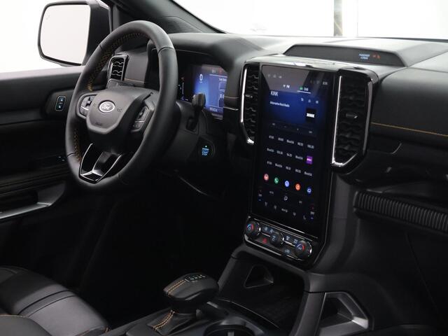 Ford RANGER 2.0 SUPER CAB ECOBLUE WILDTRAK | AUT. | ADAPTIVE CRUISE CONTROL | 2-ZITS | 360 GRADEN CAMERA | CLIMATE CONTROL | APPLE CARPLAY / ANDROID AUTO | STOEL / STUURVERWARMING | 3500 KG TREKHAAK | BLIND SPOT | LANE-ASSIST