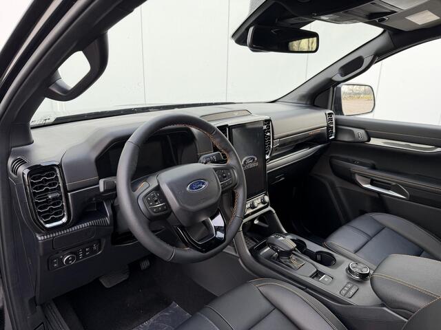 Ford RANGER Wildtrak Double Cab PHEV | DIRECT LEVERBAAR | 278PK | Trekhaak | Blis | 12" Infotainment scherm met SYNC 4 | Elektrisch 8-weg verstelbare en verwarmbare stoelen | 18" Lichtmetalen velgen