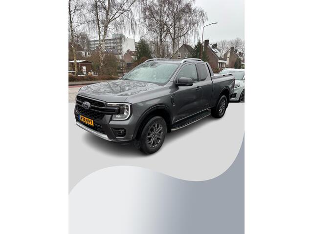 Ford RANGER 2.0 Super Cab EcoBlue Wildtrak 204pk Automaat | Trekhaak | Lederen Bekleding | Rollertop | 3.500kh Trekgewicht | Adaptieve Cruise