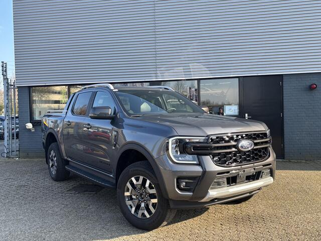Ford RANGER Wildtrak Double Cab PHEV | DIRECT LEVERBAAR | 278PK | Trekhaak | Blis | 12" Infotainment scherm met SYNC 4 | Elektrisch 8-weg verstelbare en verwarmbare stoelen | 18" Lichtmetalen velgen