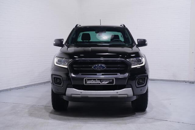 Ford RANGER 2.0 Wildtrak 213 pk Aut. Grijs Kenteken 2p, 1e Eig Trekhaak 3.500 kg, Navi, Camera, Adapt. Cruise, NAP
