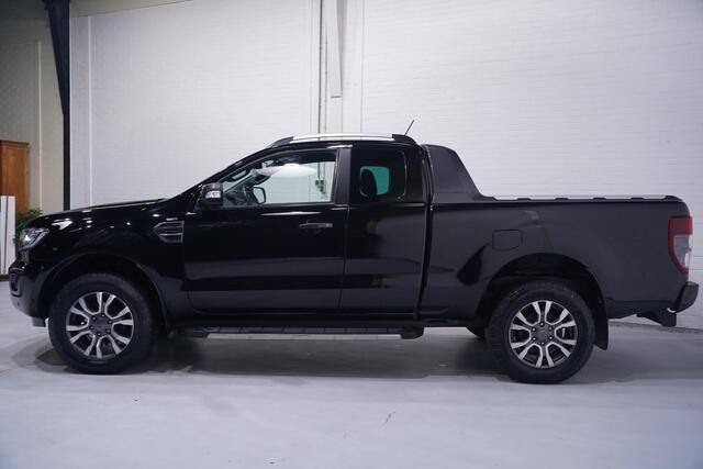 Ford RANGER 2.0 Wildtrak 213 pk Aut. Grijs Kenteken 2p, 1e Eig Trekhaak 3.500 kg, Navi, Camera, Adapt. Cruise, NAP
