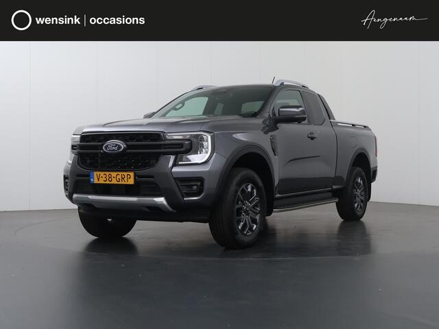 Ford RANGER 2.0 AUT. | SUPER CAB | WILDTRAK | 4-WD | AUTOMAAT | 360 CAMERA | 3500 KG TREKHAAK | ADAPTIEVE CRUISE | LED LAMPEN | NAVIGATIE | CLIMATE CONTROL | BI-TURBO DIESEL | METALLIC