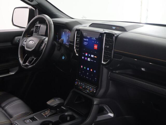 Ford RANGER 2.0 AUT. | SUPER CAB | WILDTRAK | 4-WD | AUTOMAAT | 360 CAMERA | 3500 KG TREKHAAK | ADAPTIEVE CRUISE | LED LAMPEN | NAVIGATIE | CLIMATE CONTROL | BI-TURBO DIESEL | METALLIC