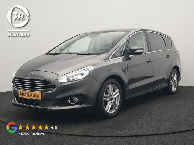 Ford S-MAX 2.0 Titanium 7 Persoons 241pk Dealer O.H. | 360 Camera | Stoelen & Stuur Verwarmd | LED Koplampen | Keyless | Apple Carplay | Navigatie | DAB | Cruise Control | Sfeerverlichting |