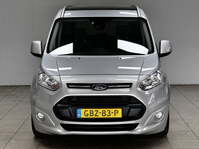 Ford TOURNEO CONNECT Compact 1.0 Titanium /Pano-Dak! /Zij-schuifdeur R+L! /Trekhaak! /DAB+! /Voorruitverw. /Navi /Climat /Cruise /Elek. pakket /Bluetooth /Regensensor /PDC /16"LMV /LED Dagrijverl. /Dakrails.