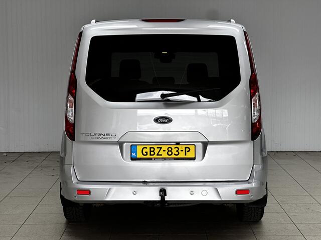 Ford TOURNEO CONNECT Compact 1.0 Titanium /Pano-Dak! /Zij-schuifdeur R+L! /Trekhaak! /DAB+! /Voorruitverw. /Navi /Climat /Cruise /Elek. pakket /Bluetooth /Regensensor /PDC /16"LMV /LED Dagrijverl. /Dakrails.