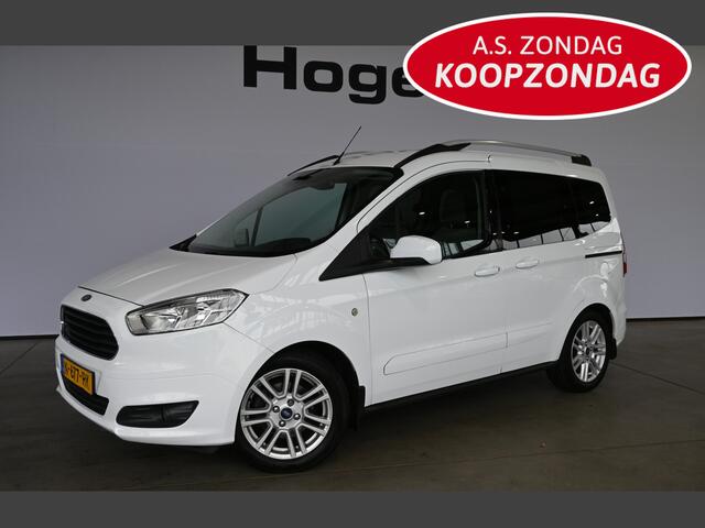 Ford TOURNEO COURIER 1.0 Titanium Clima Navigatie 2x Schuifdeur Stoelverwarming Cruise Control Rijklaarprijs! Inruil Mogelijk!