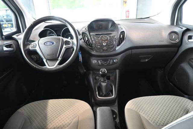 Ford TOURNEO COURIER 1.0 Titanium Clima Navigatie 2x Schuifdeur Stoelverwarming Cruise Control Rijklaarprijs! Inruil Mogelijk!