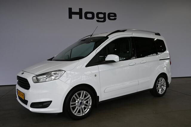 Ford TOURNEO COURIER 1.0 Titanium Clima Navigatie 2x Schuifdeur Stoelverwarming Cruise Control Rijklaarprijs! Inruil Mogelijk!