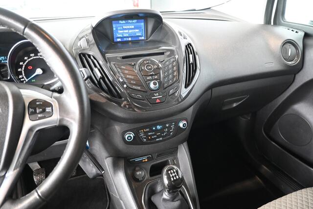 Ford TOURNEO COURIER 1.0 Titanium Clima Navigatie 2x Schuifdeur Stoelverwarming Cruise Control Rijklaarprijs! Inruil Mogelijk!