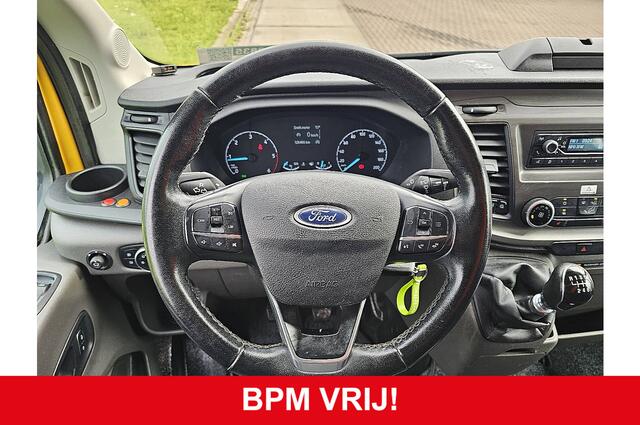 Ford TRANSIT 350 2.0 TDCI L3H2 Trekhaak NAP Airco Euro6 130Pk 1e Eigenaar Oh-Historie!
