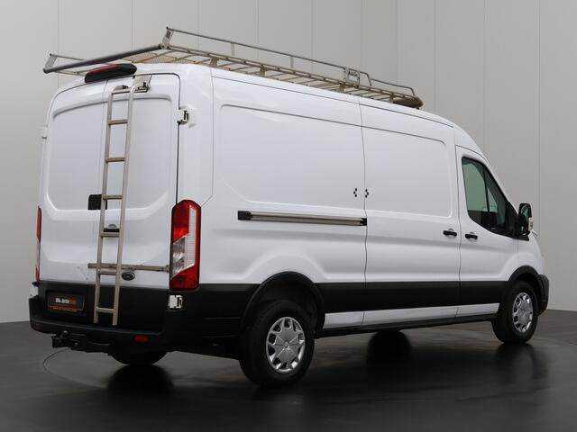 Ford TRANSIT 2.0TDCI 130PK L3H2 | Imperiaal | Trekhaak | 3-Persoons | Betimmering | Airco