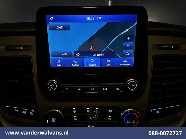 Ford TRANSIT 2.0 TDCI 130pk L2H2 Euro6 Airco | Camera | Navigatie | Apple Carplay | Android Auto LED, Cruiscontrol, Verwamde voorruit, Bijrijdersbank, Parkeersensoren