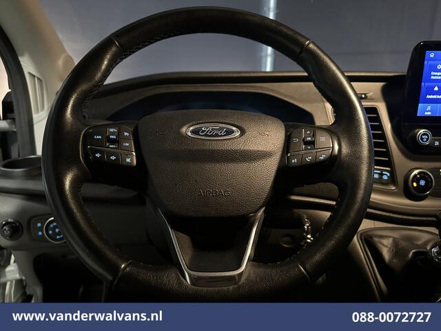 Ford TRANSIT 2.0 TDCI 131pk L2H2 Euro6 Airco | Camera | Navigatie | Apple Carplay | Android Auto LED, Cruiscontrol, Verwarmde Voorruit, Bijrijdersbank, Parkeersensoren, 2550kg trekvermogen
