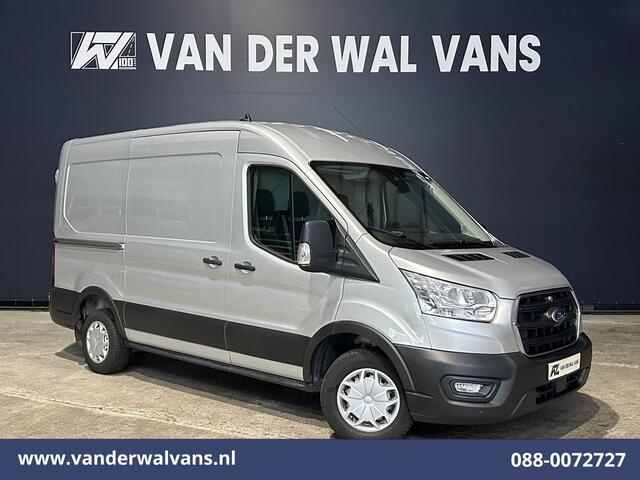 Ford TRANSIT 2.0 TDCI 130pk L2H2 Euro6 Airco | Camera | Navigatie | Apple Carplay | Android Auto LED, Cruiscontrol, Verwarmde Voorruit, Parkeersensoren, Bijrijdersbank